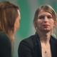 Whistle blower and activist Chelsea Manning, in what she said is her first trip outside of the United States since she was released from a U.S. prison, speaks at the annual re:publica conferences on their opening day on May 2, 2018 in Berlin, Germany.